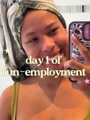 start of my funemployment series 🍀⭐️ #smallcreatorsontiktok #xyzabcfyp