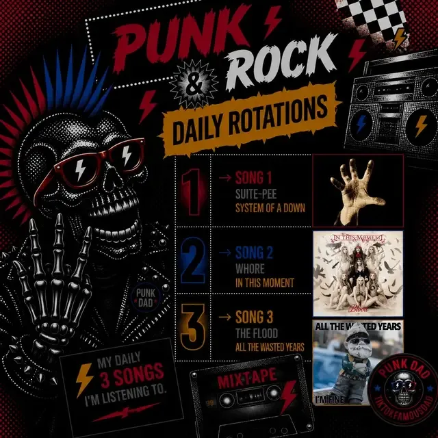 #mixtape #punkdad #fyp #allthewastedyears #punk