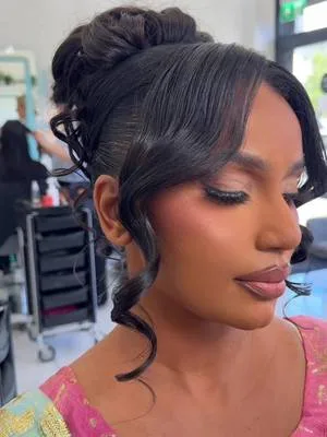 She asked for a transformation and we delivered 😍💕BK full glam and Hai