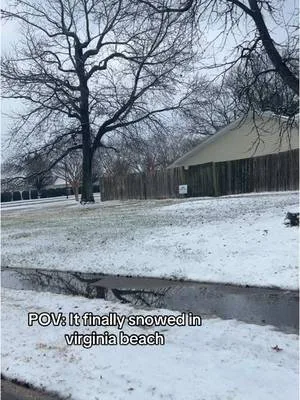 #virginiabeach #virginia #snow #fyp #fyppppppppppppppppppppppp