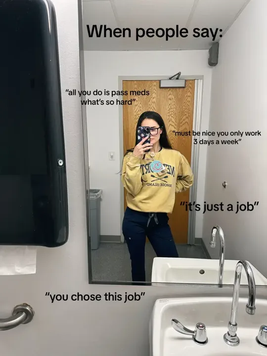 & I wouldnt choose any other job.  Happy Nurses Week🫶🏻 #nurse #nurseso