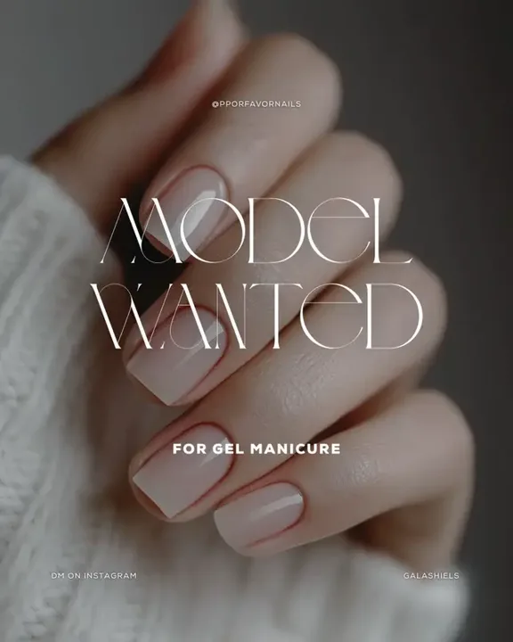 ✨New at home nail salon in the centre of Galashiels✨ Looking for model
