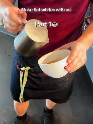 The jug was washed… and the flat whites were freshhhhh🔥☕️ #flatwhite #