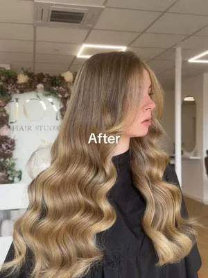 Before vs after - HAIR BY MY SISTER @HAIRBYLISH #GlowUp #hair #fyp #br