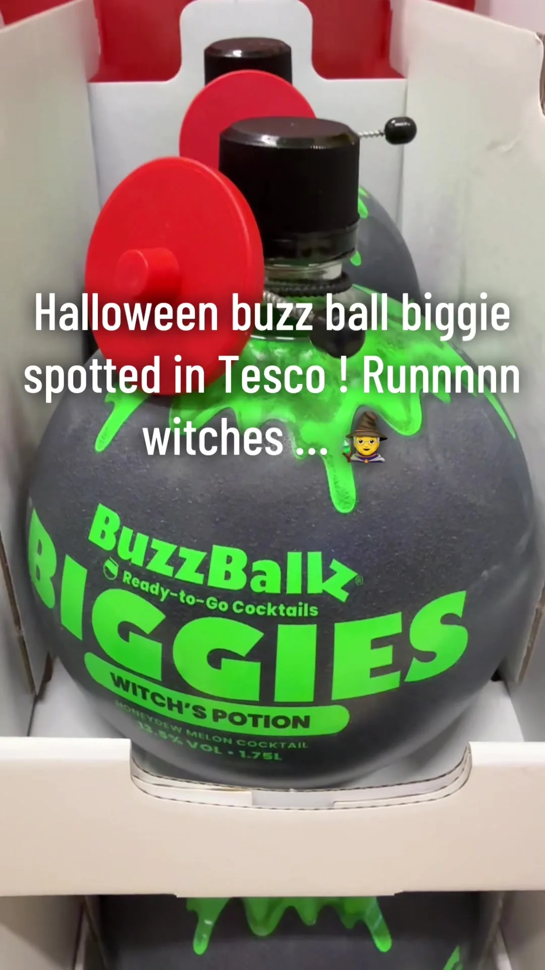 Your Halloween drinks sorted ✌️✌️ sounds like a stunning flavour too !