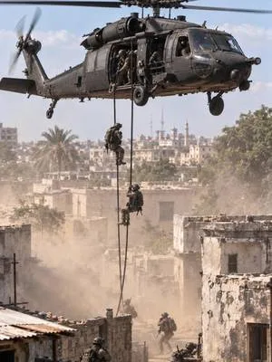 You know the name Black Hawk Down. But behind that name were four real