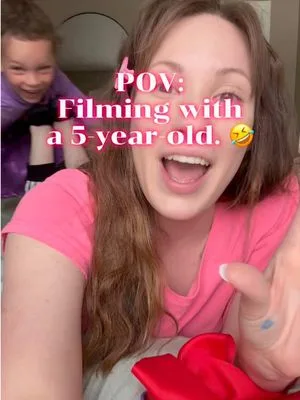 My tiny creative director had a lot of notes. 🤣🎬⭐️ #creatorsearchinsig