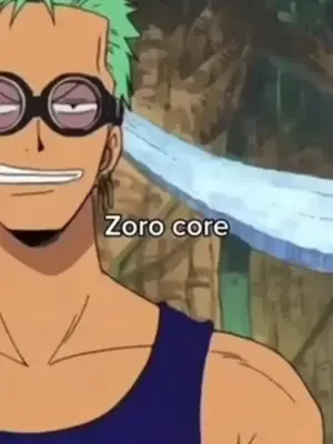#onepiece #roronoazoro #funny Zoro core.