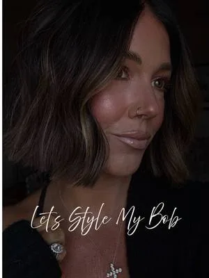 How I style my Bob 🙌🏽🤏🏽 #shorthair #texturedbob #bluntbob #nashvillebl