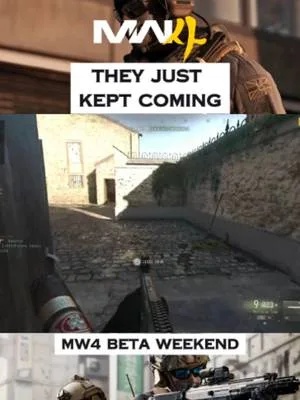 THEY JUST KEPT COMING @callofduty  Pre-order Modern Warfare 4 today an