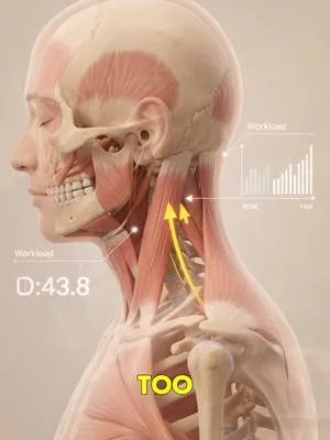 Sitting at a desk all day locks your neck into one rigid position. In
