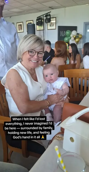 A few weeks ago I got to hold my great-nephew Darragh at his christeni