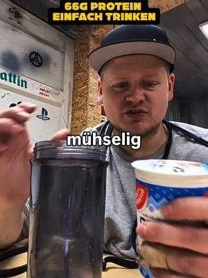#creatorsearchinsights  66 gramm Protein einfach Trinken. Skyr oder Ma