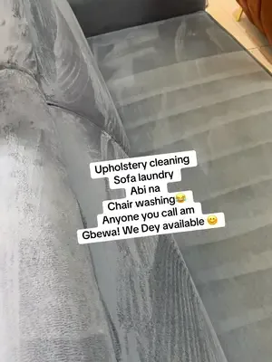 Upholstery cleaning  Sofa laundry Abi na  Chair washing😂 Anyone you ca