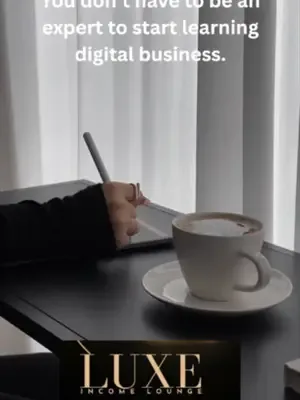 You don't have to be an expert to start learning digital business. One