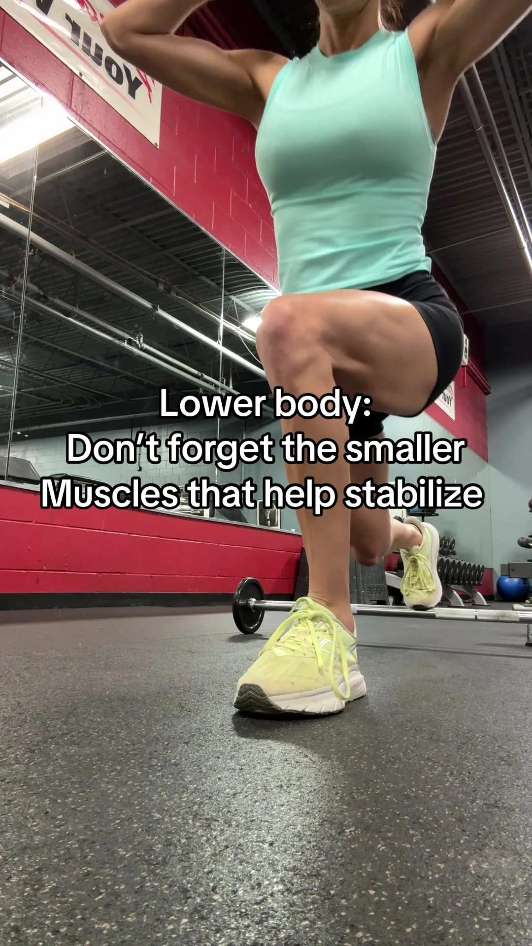 Don’t forget, your less thought about and stabilizing muscles need lov