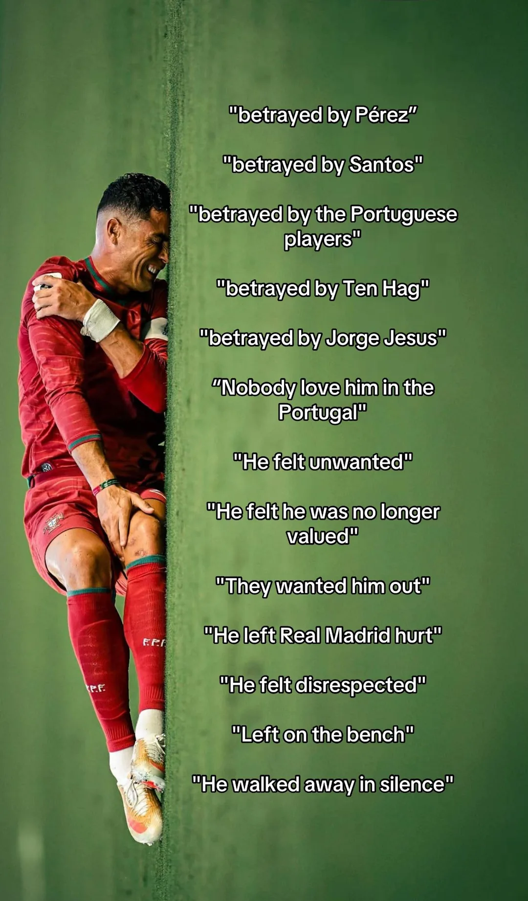 my dream never came true #cristianoronaldo #portugal #fyp