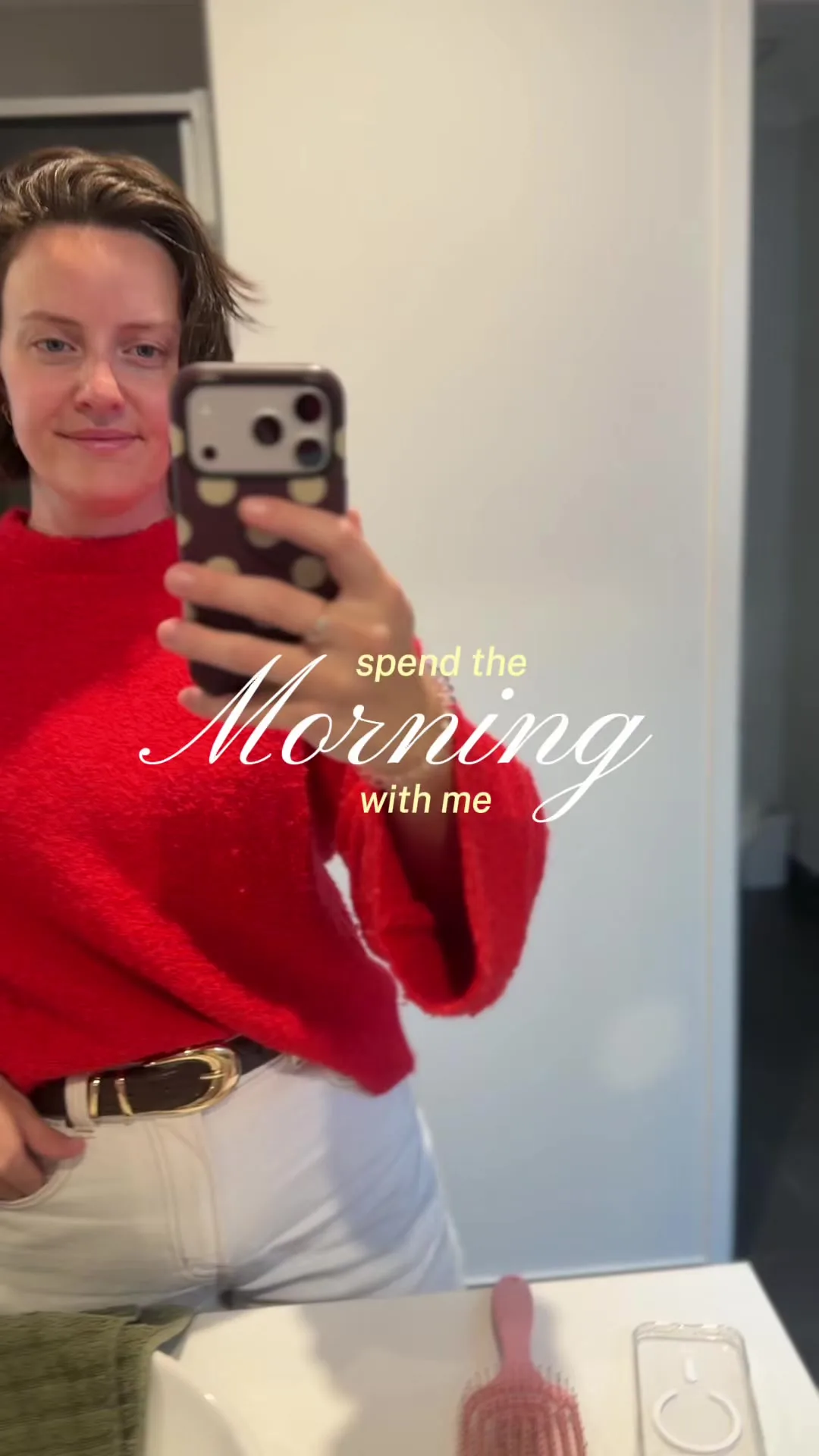 Spend the morning with me. My 5.45am - 9am. Pilates, coffee, kids brea