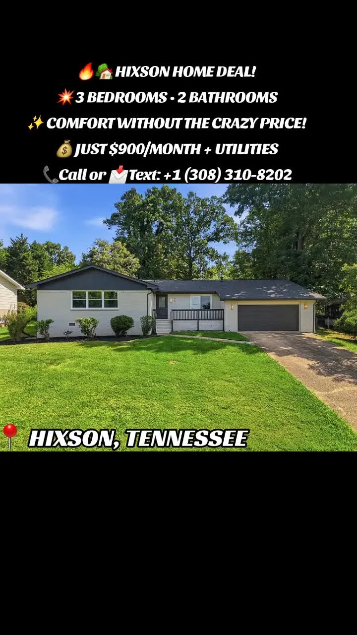 🏡🔥AFFORDABLE 3 BEDROOM HOME IN HIXSON! 📍907 Wesley Dr, Hixson, TN 3734