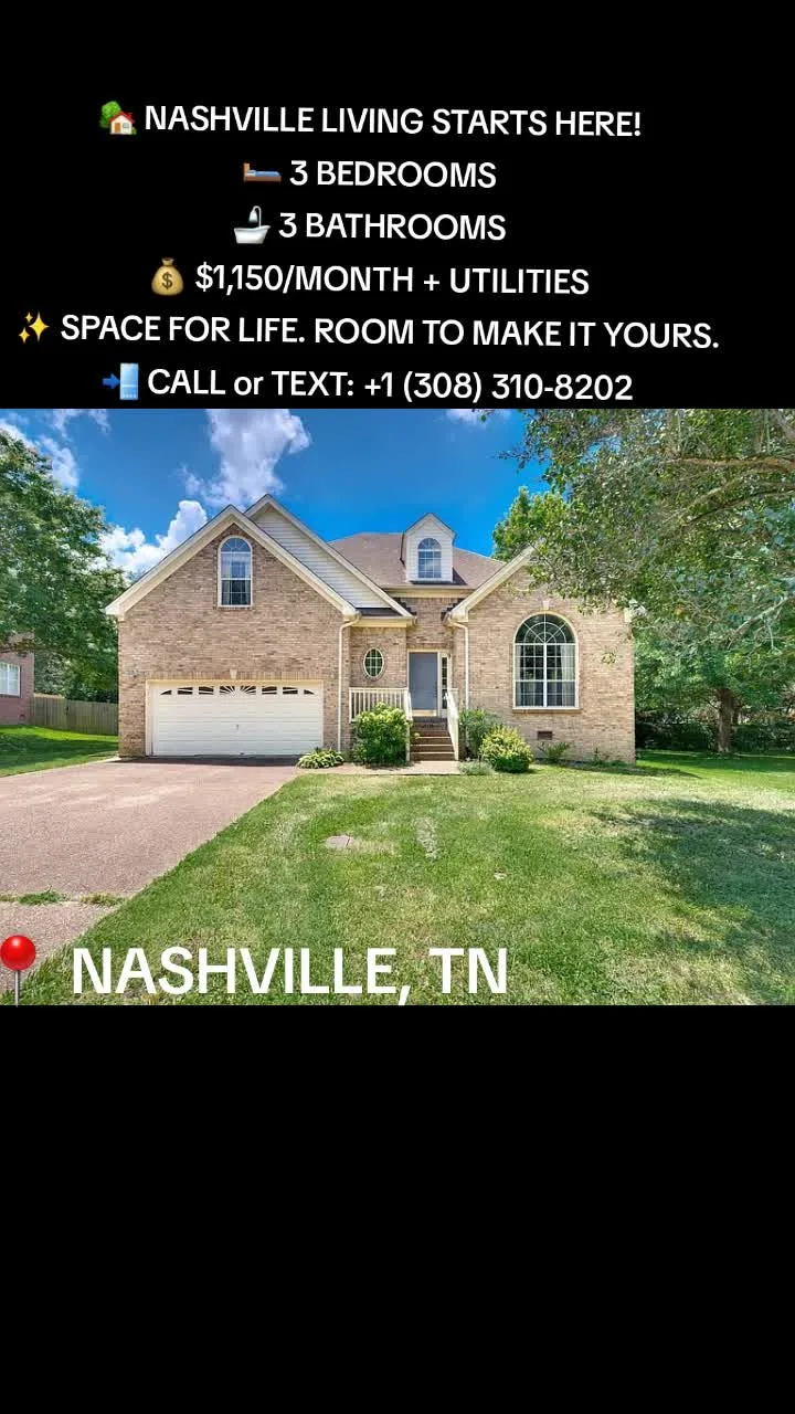🏡✨ YOUR NEXT HOME IN NASHVILLE COULD BE HERE! This Nashville rental is