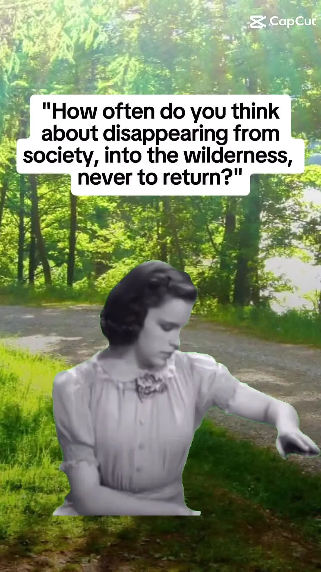 how true is this 🤣🤣 #wilderness #disappear #outdoors #adventure #govir