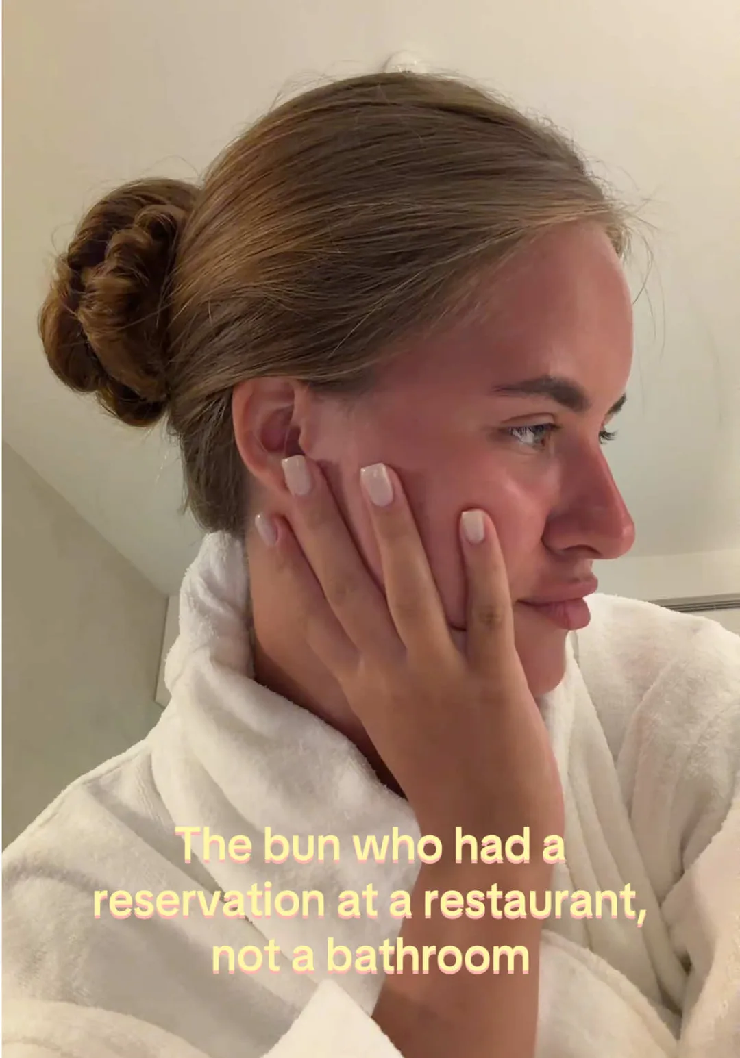 These shower buns🥲 #fyp #life #bun #hotel #lifestyle