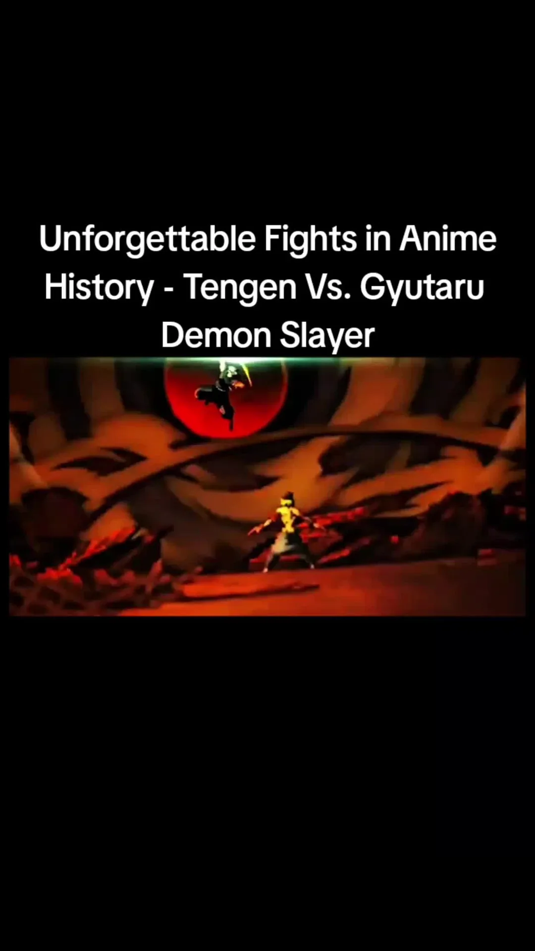 Unforgettable Fights In Anime History - Tengen Vs. Gyutaro - Demon Sla