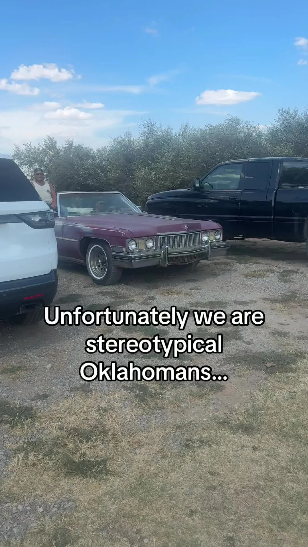 Mind you half the floor is missing… #oklahoma #okiemomtok #hillbillies