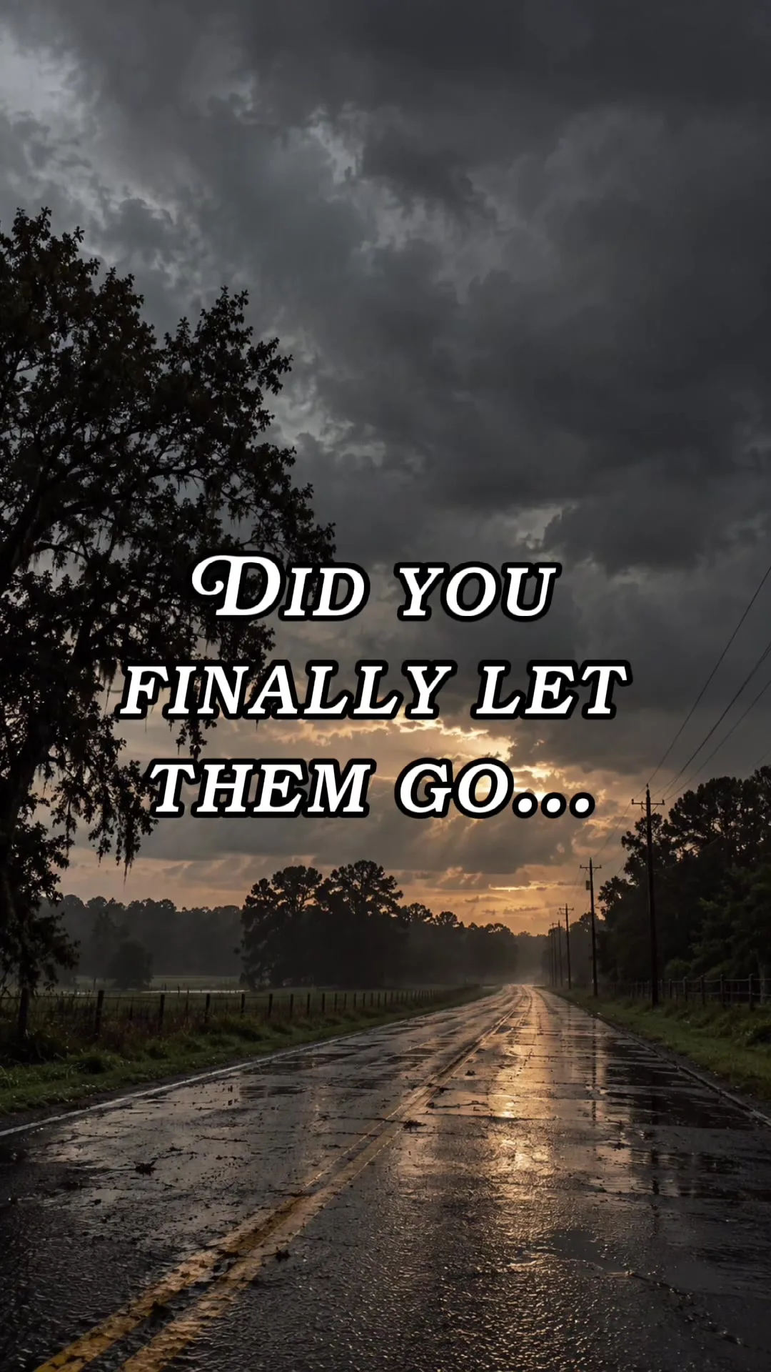 Sometimes we call it “letting go” because that sounds stronger. But re