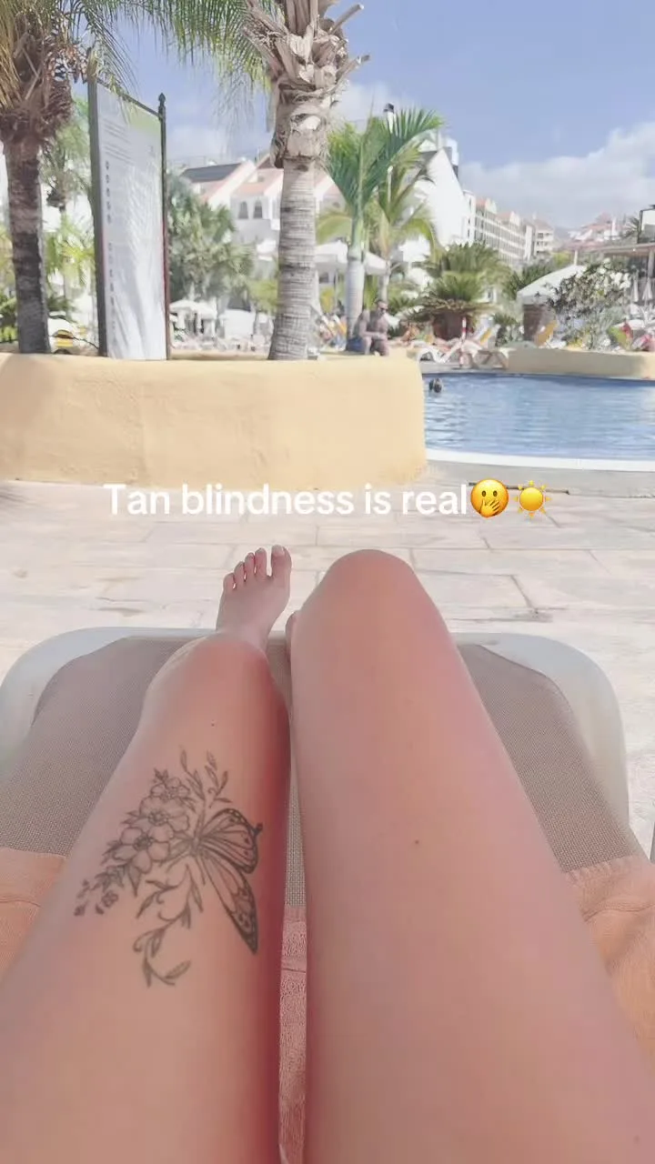 Okay maybe I have caught the sun🤭 #tenerife #holiday #holidayedition #