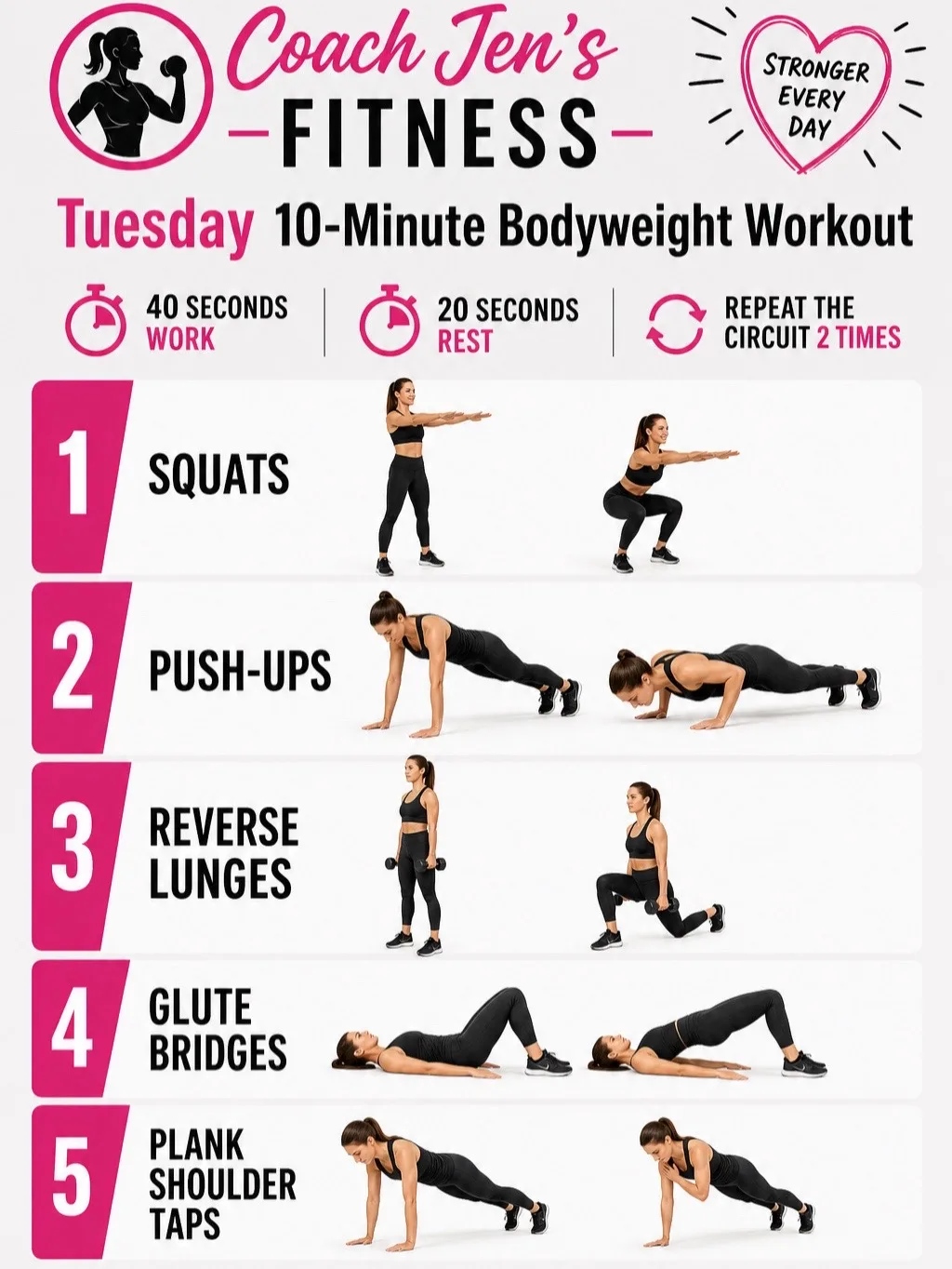 If you can scroll, you can train. Grab your mat and run this bodyweigh