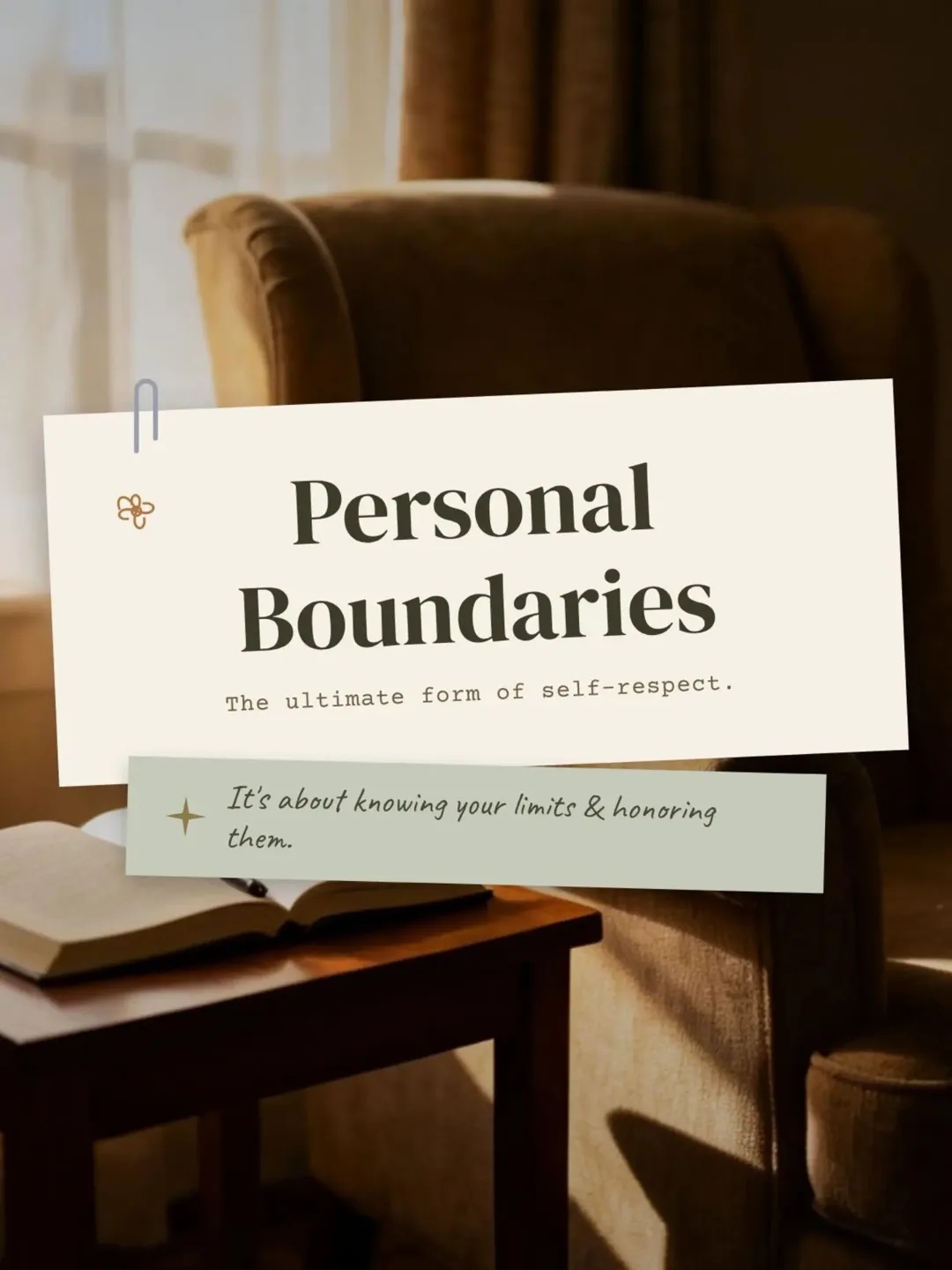 #aicanvas #boundaries #selfrespect #growthmindset #mentalhealth