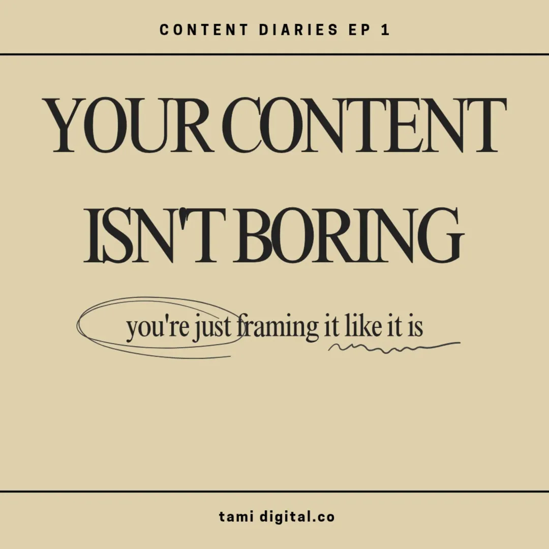 Content Diaries, episode 1 😭 today we're talking about content ideas 👀
