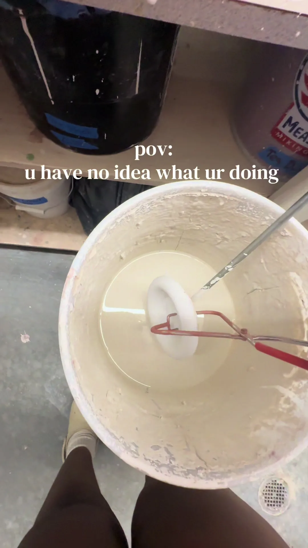 just out here playing in these people glaze #ceramics #pottery #throwi